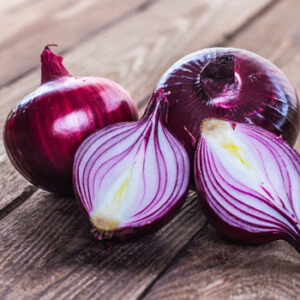 Oignons rouges