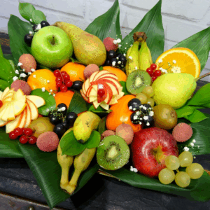 Corbeille fruits à déguster XXL ( Gourmands)